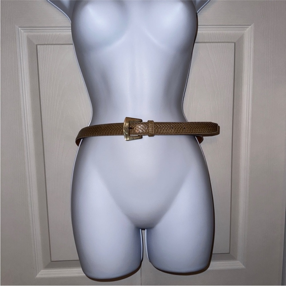 Jana genuine snake skin belt. Size medium vintage